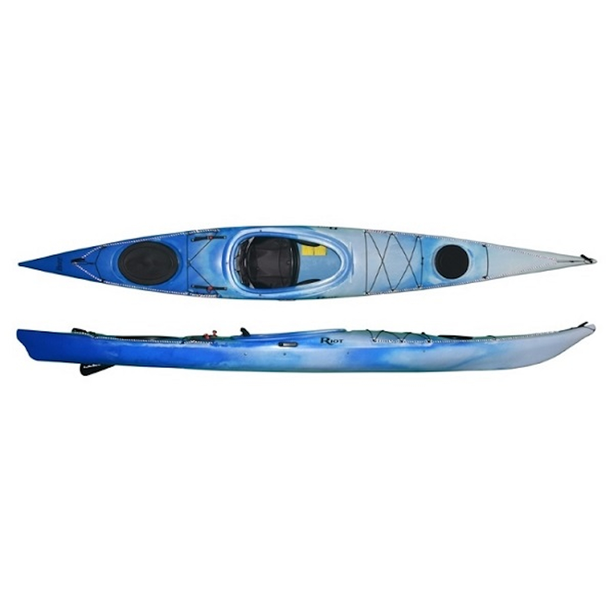 Riot - Kayak Edge 13 Touring avec dérive